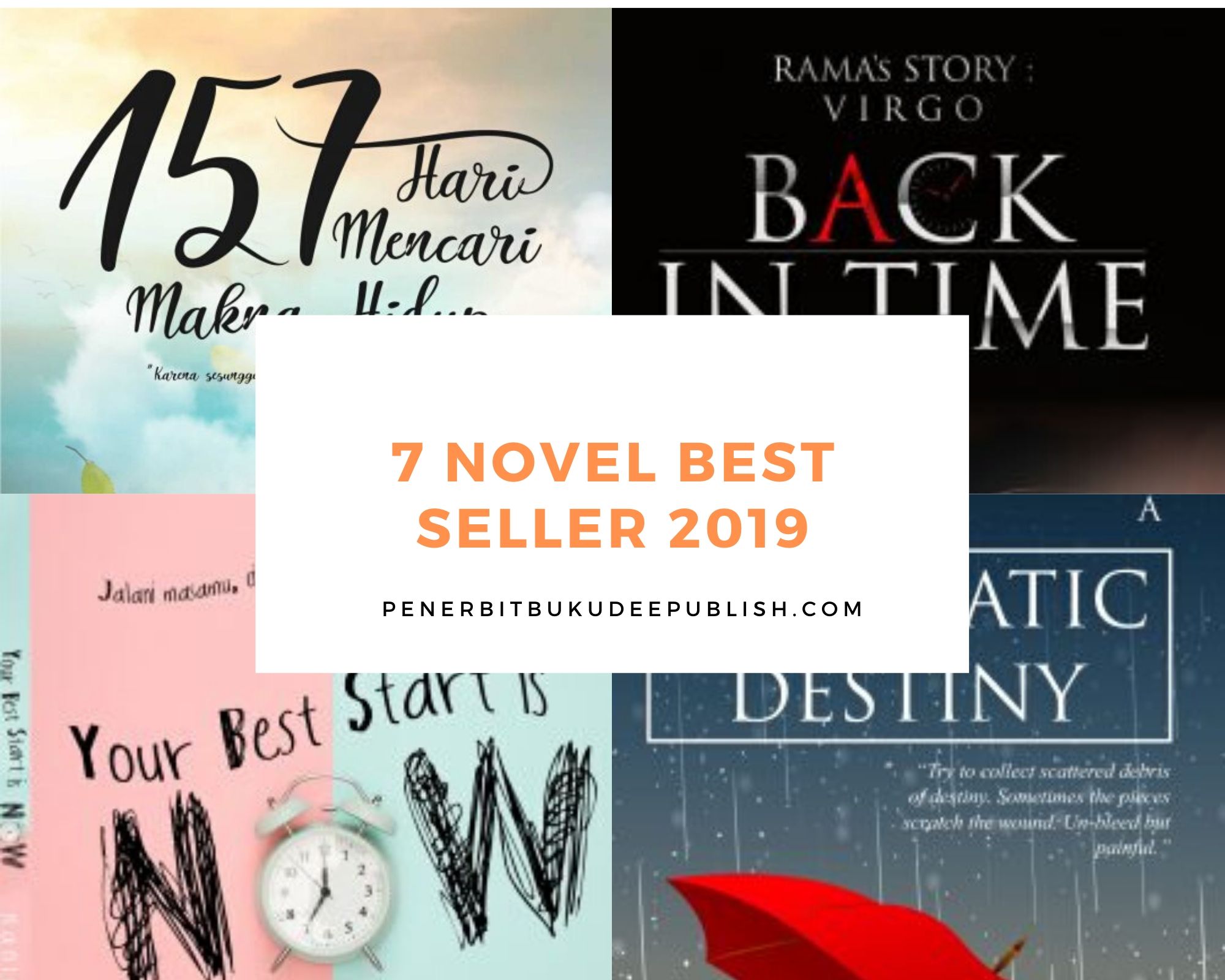 7 novel best seller 2019