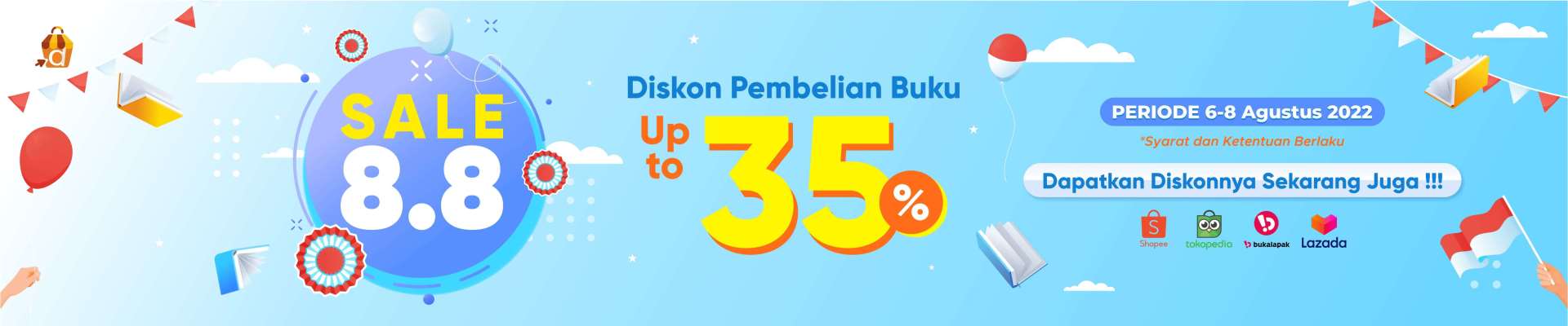 Promo special price 8.8 Web Banner